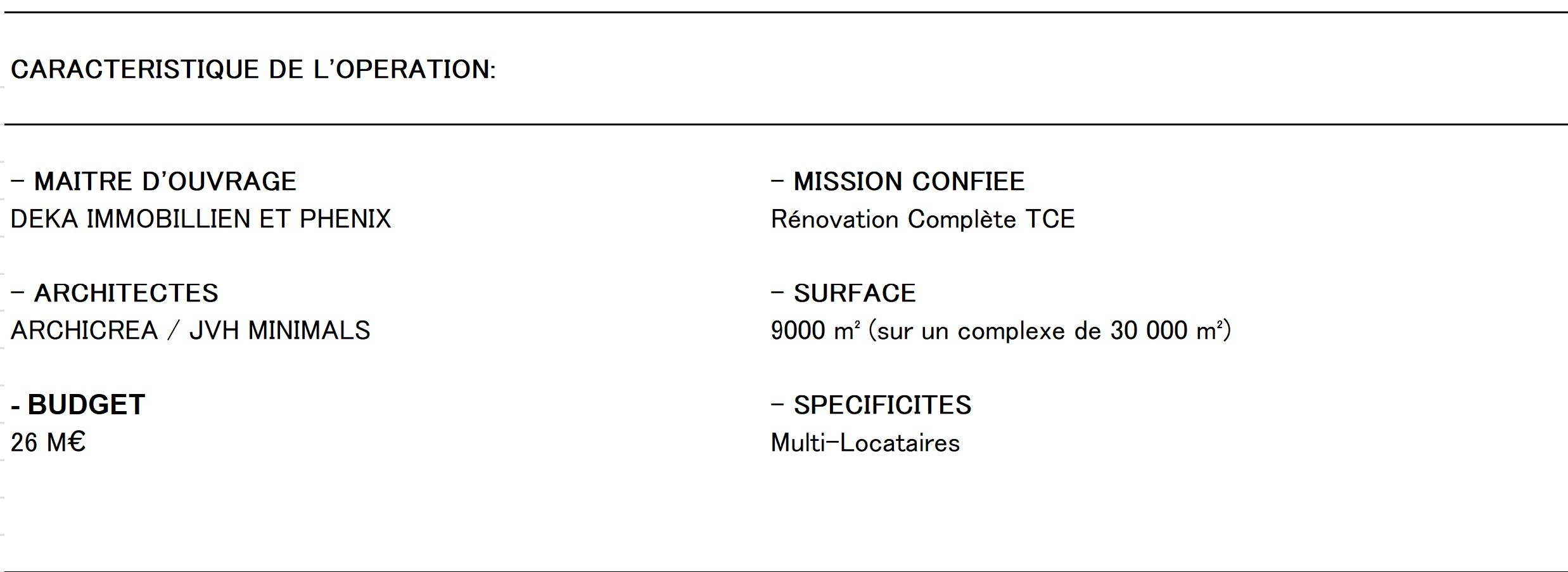 OV 66Vic - OV 66V - caracteristique